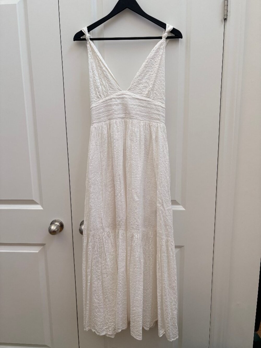 A&F White Cotton Dress